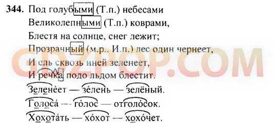 Гдз рф - готовые ответы по русскому языку для 3 класса  т.г. рамзаева ритм  дрофа