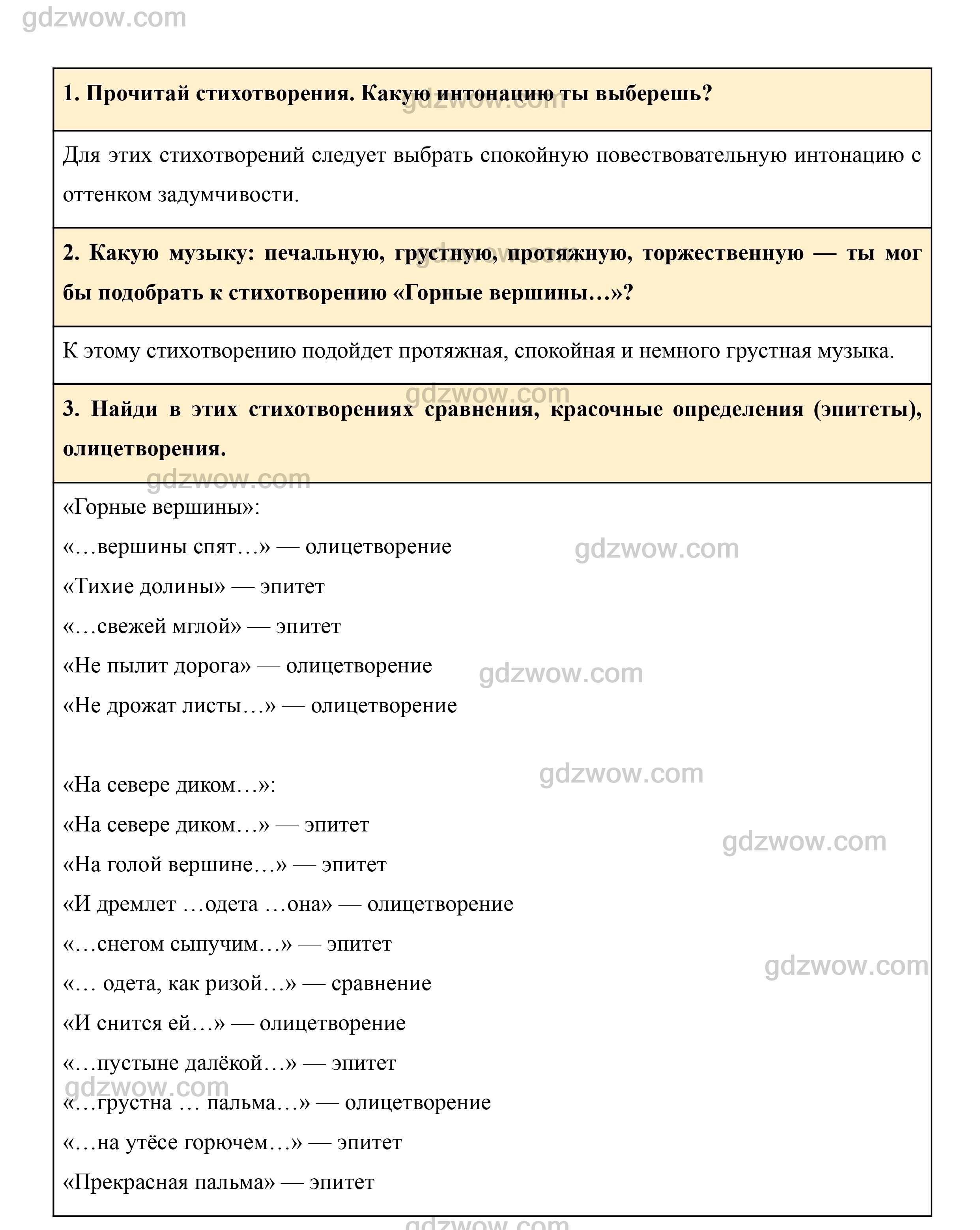 Гдз и решебник литература 3 класс ефросинина - рабочая тетрадь