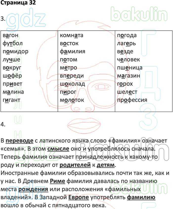 Гдз на рабочую тетрадь канакина по русскому языку 3 класс