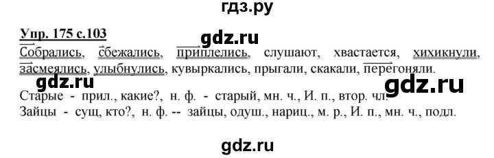 Гдз решебник русский язык за 3 класс канакина, горецкий (учебник) «просвещение»