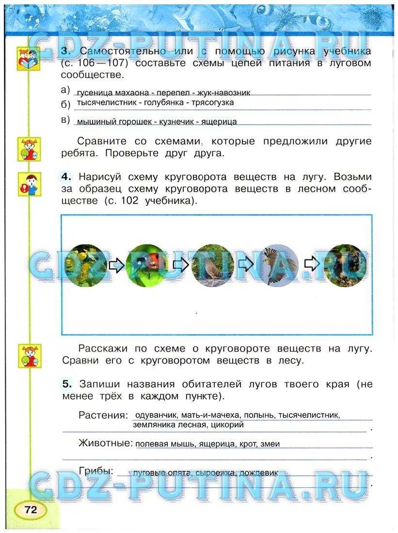 Гдз по окружающему миру 3 класс   плешаков  школа россии