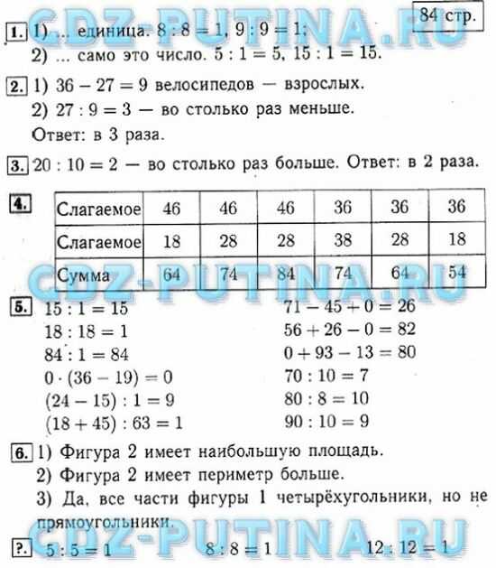Гдз 3 класс по математике  м.и. моро, м.а. бантова  часть 1, 2