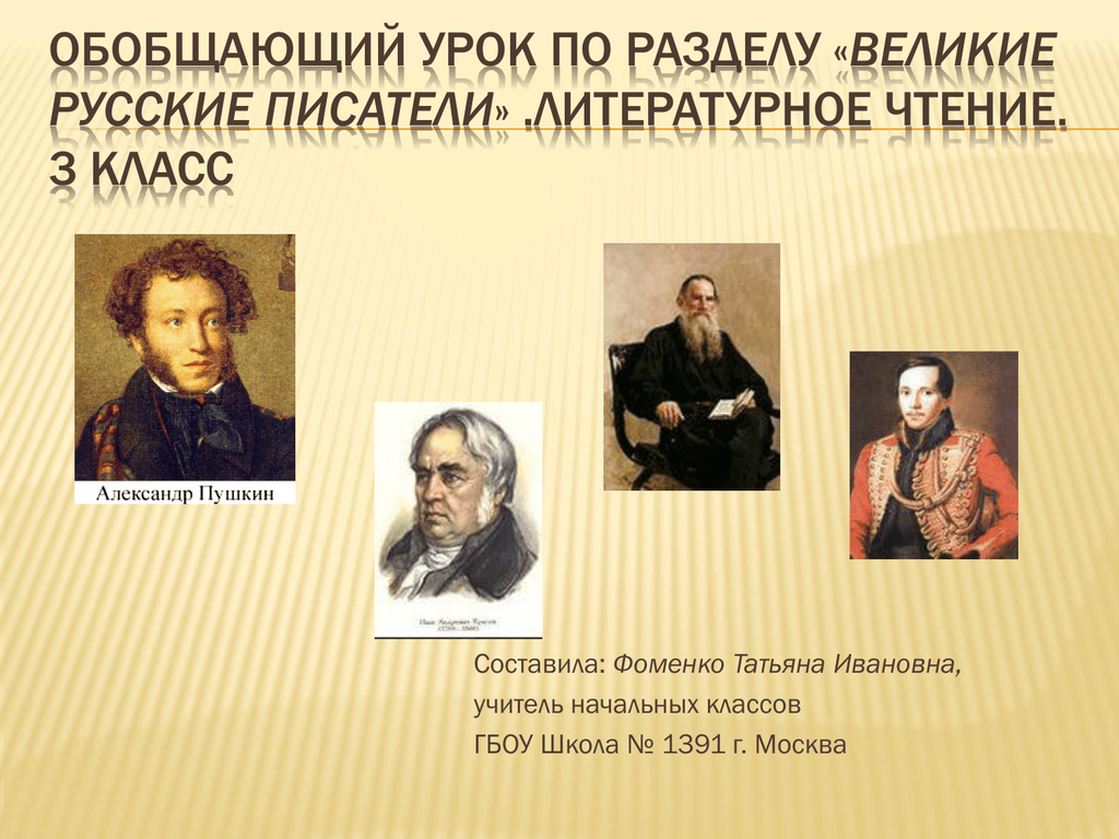Уроки литературного чтения, 3 класс. пушкин «сказка о царе салтане...»